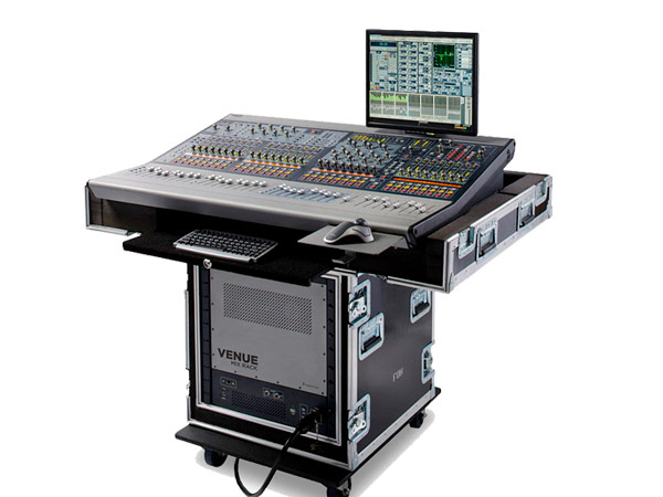 Mesa de som mixrack disponível para locação em Cascavel - PR