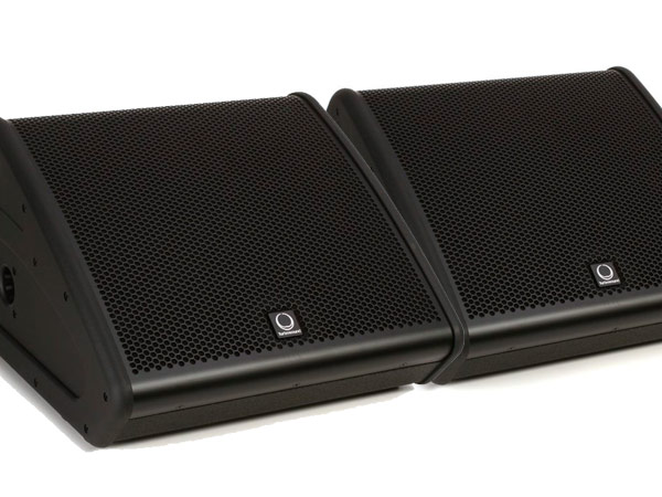 Monitores de palco Turbosound disponíveis para locação